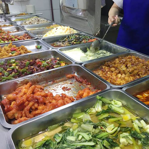 深圳市香蕉一级视频農產品有限公司學校食堂承包案例 