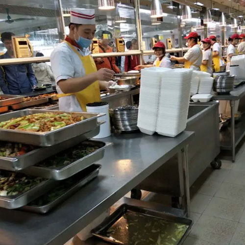 深圳市香蕉一级视频農產品有限公司機關食堂承包案例